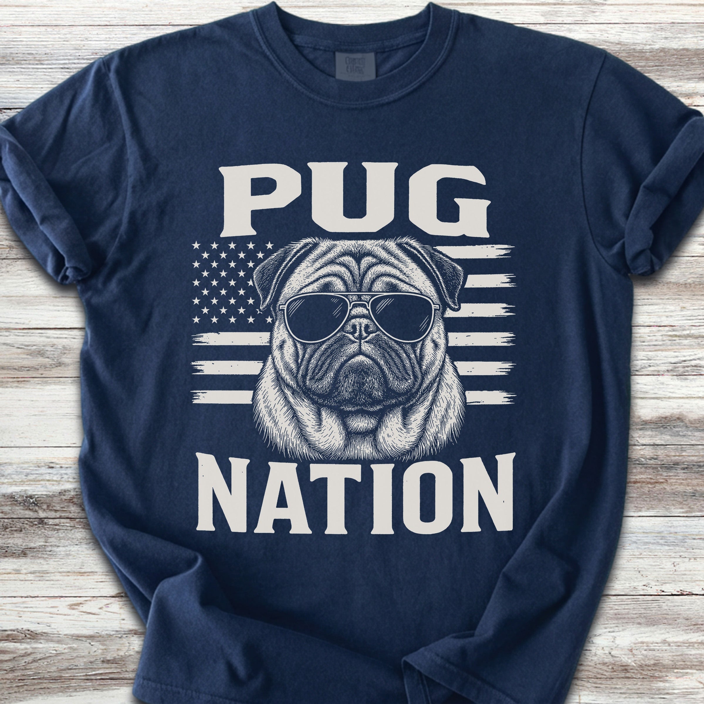 Pug Nation - Navy