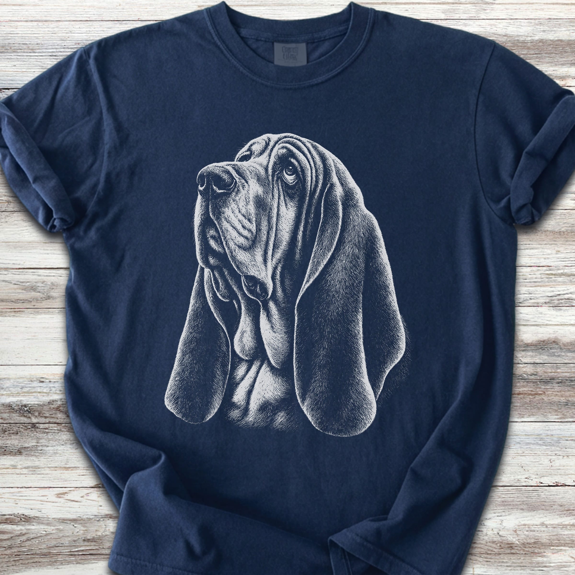 Basset Hound Loyalty - Navy