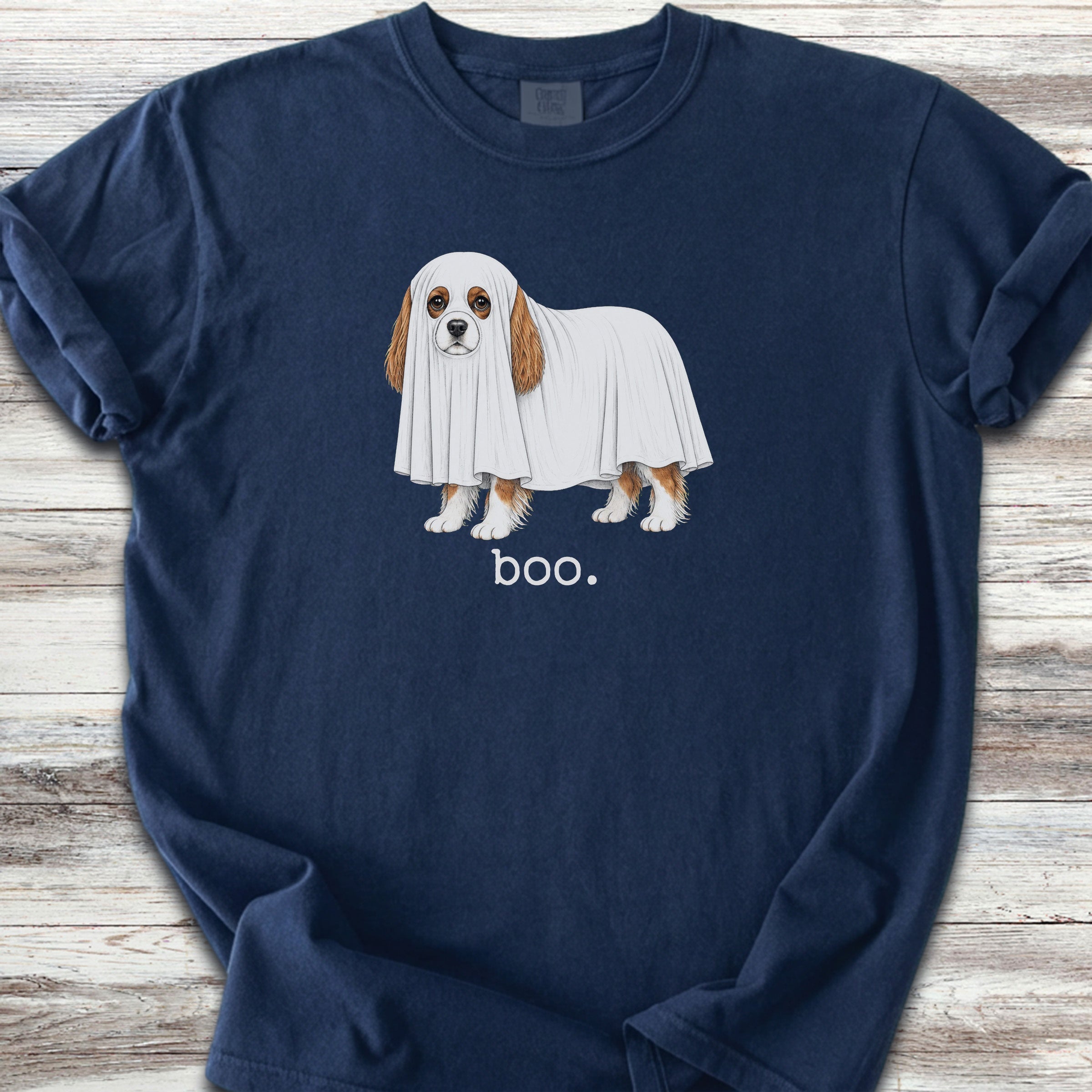 Cavalier King Charles Spaniel Boo - Navy