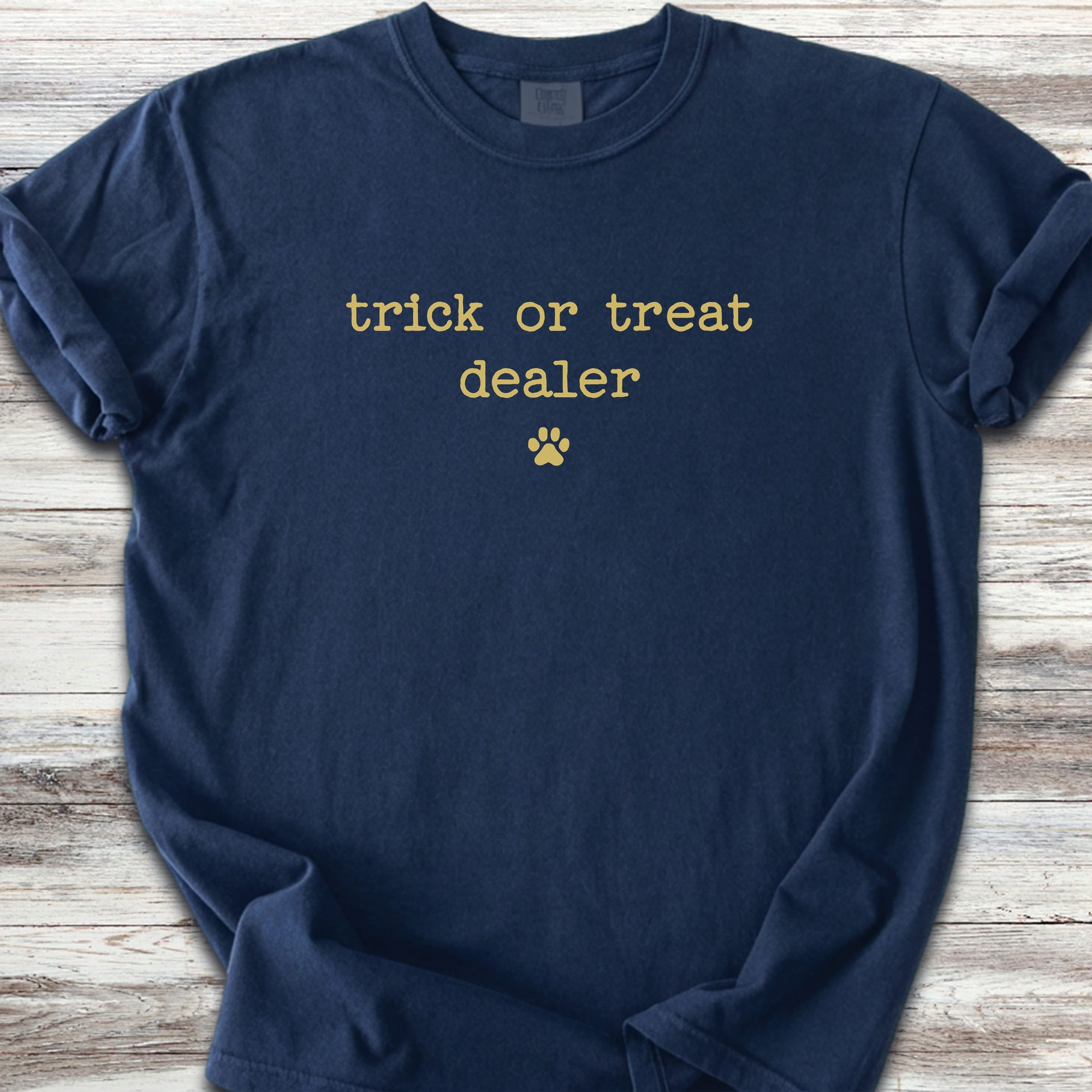 Vintage Trick or Treat Dealer - Navy