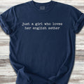 English Setter Girl - Navy