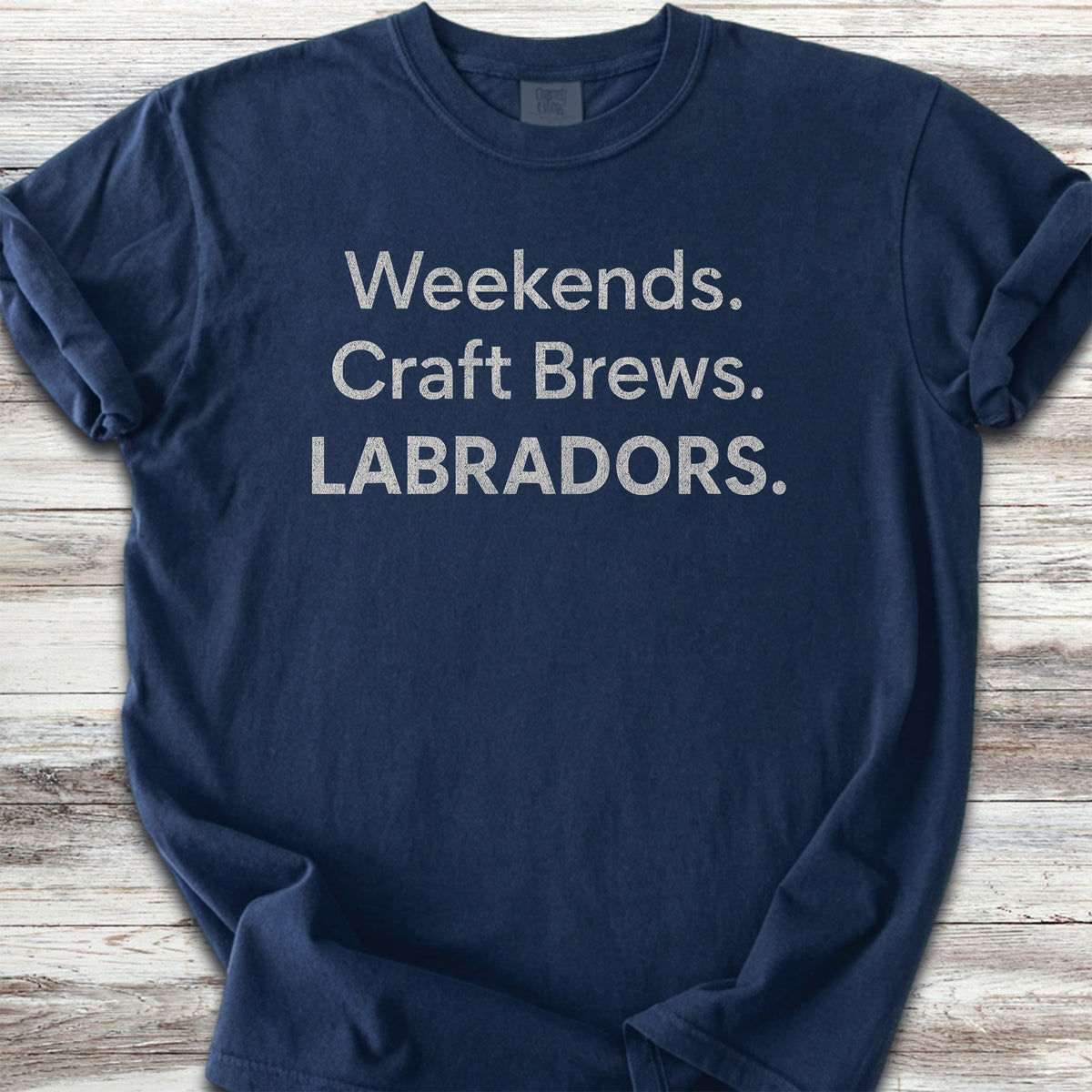 Labrador Retriever Brews - Navy