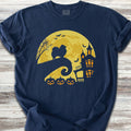 Pomeranian Halloween Moon - Navy