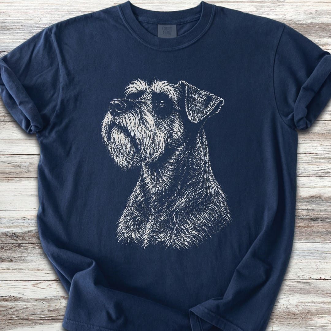Schnauzer Loyalty - Navy