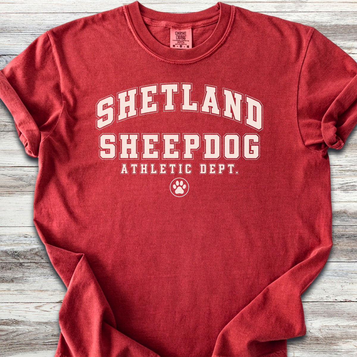 Shetland Sheepdog Athletic Dept - Red