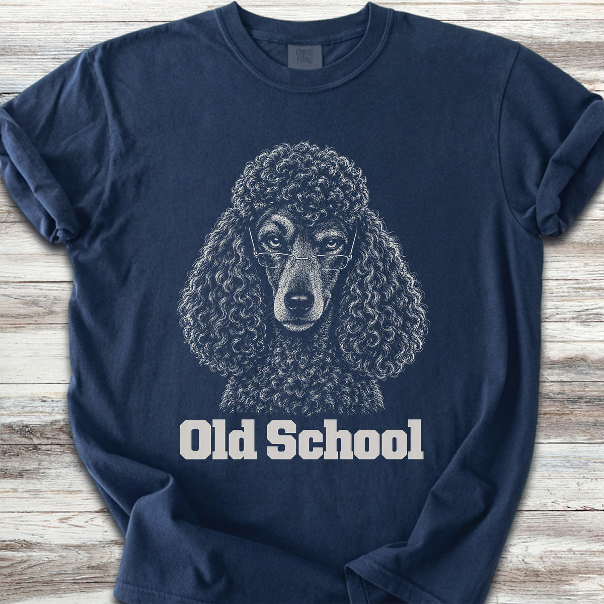 Poodle Dark Old School - True Navy