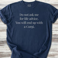 Corgi Life Advice - True Navy