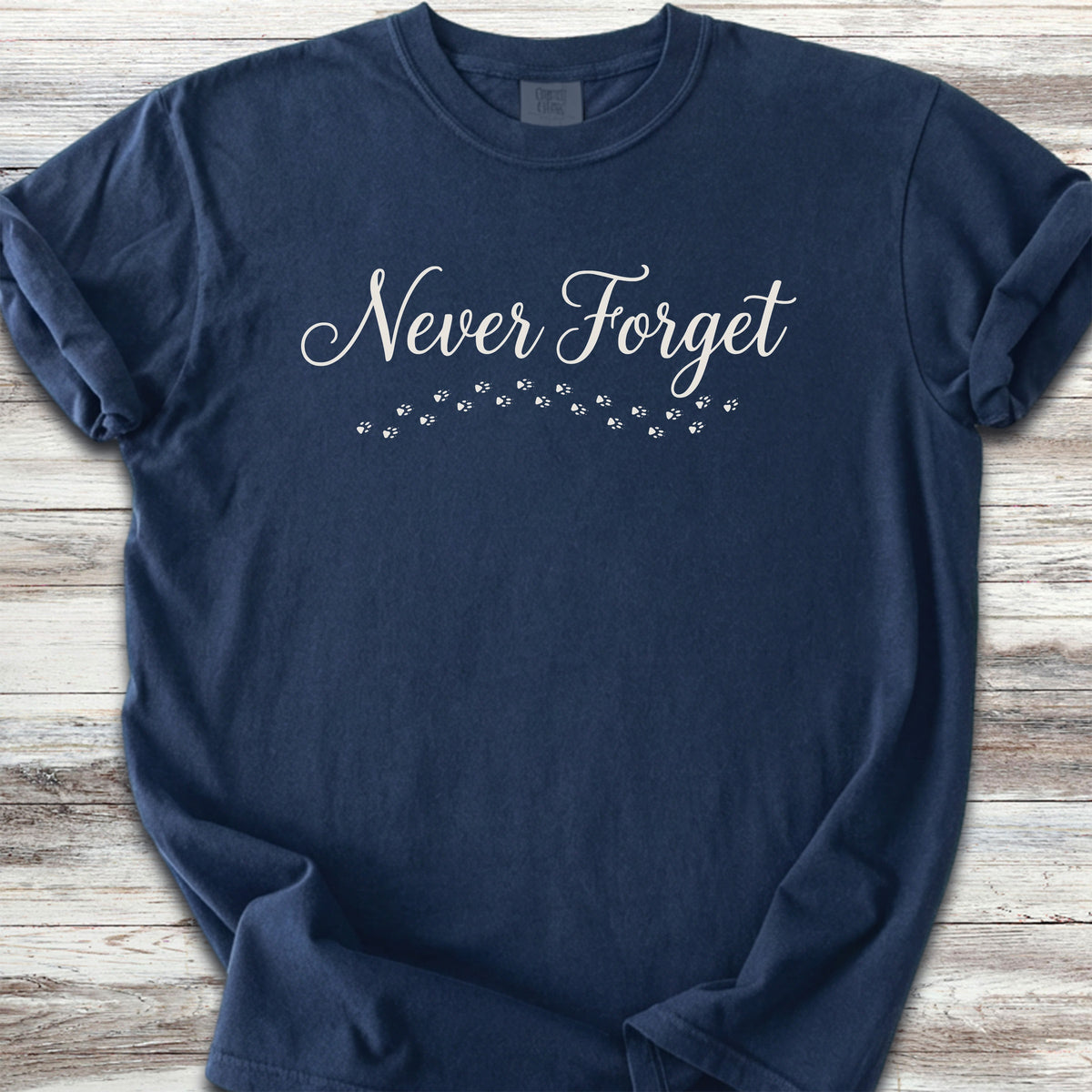 Never Forget Script - True Navy