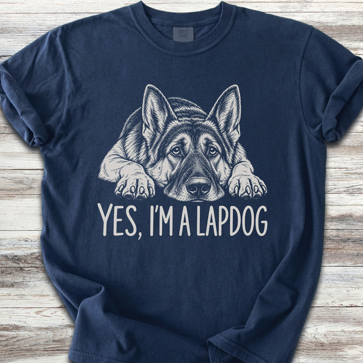 German Shepherd Lapdog - True Navy