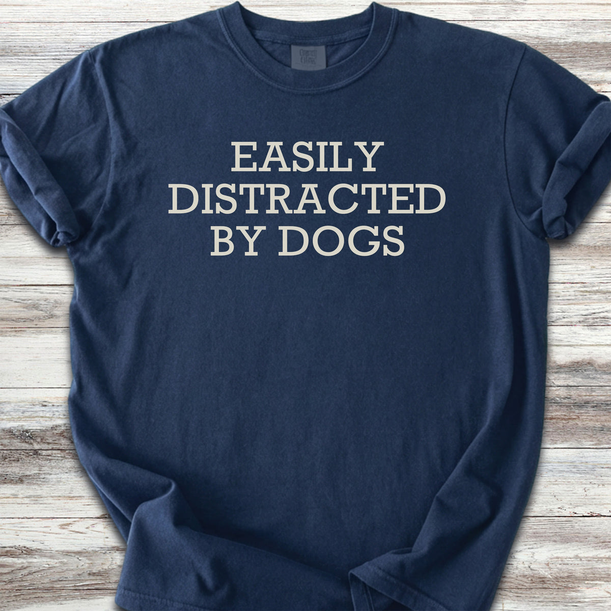 Easily Distracted by Dogs - True Navy