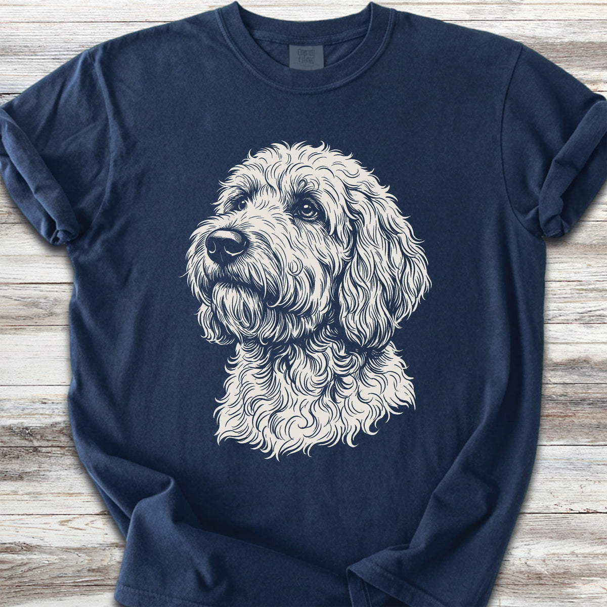 Goldendoodle Loyalty - True Navy