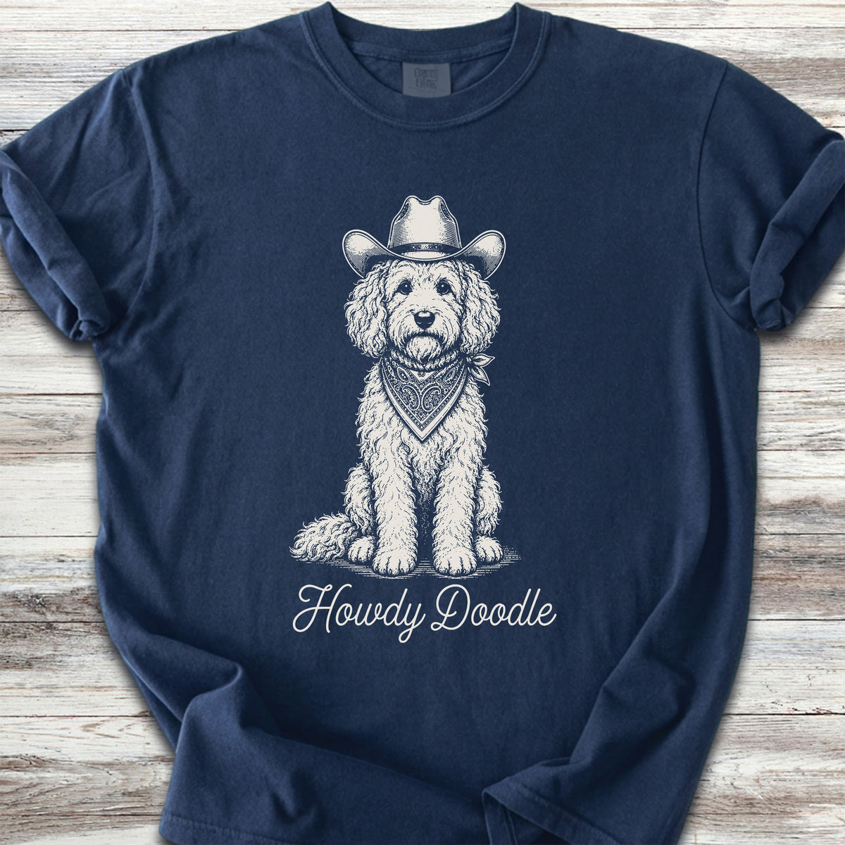 Goldendoodle Howdy Doodle - True Navy