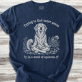 Golden Retriever Inner Peace - True Navy