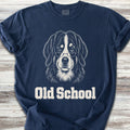 Bernese Mountain Dog Old School - True Navy