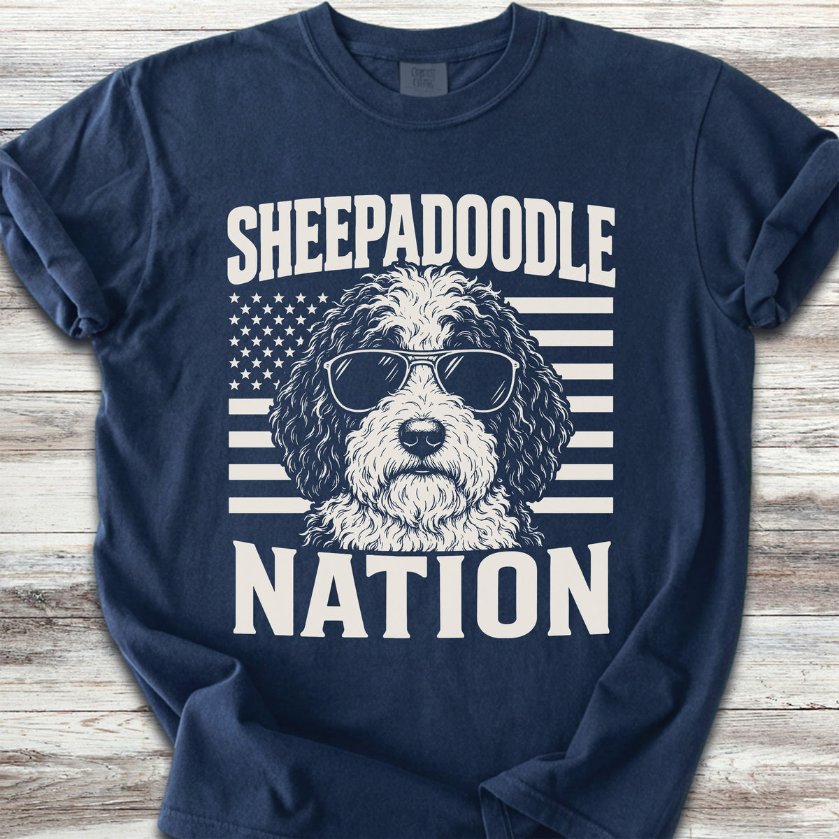 Sheepadoodle Nation - True Navy
