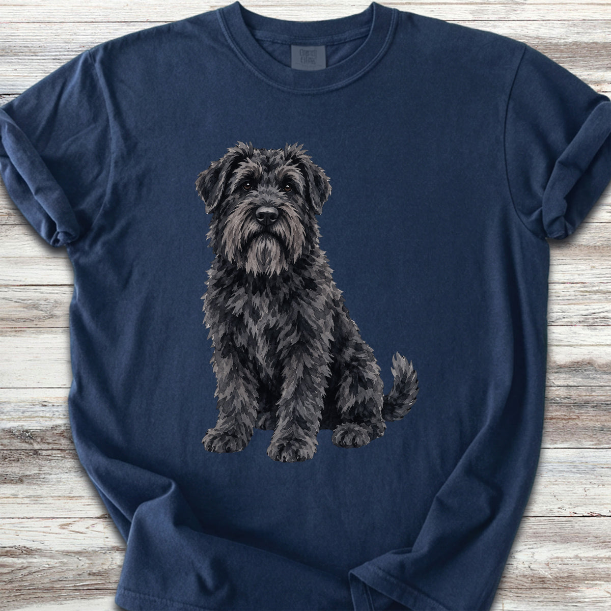 Bouvier Watercolor - True Navy