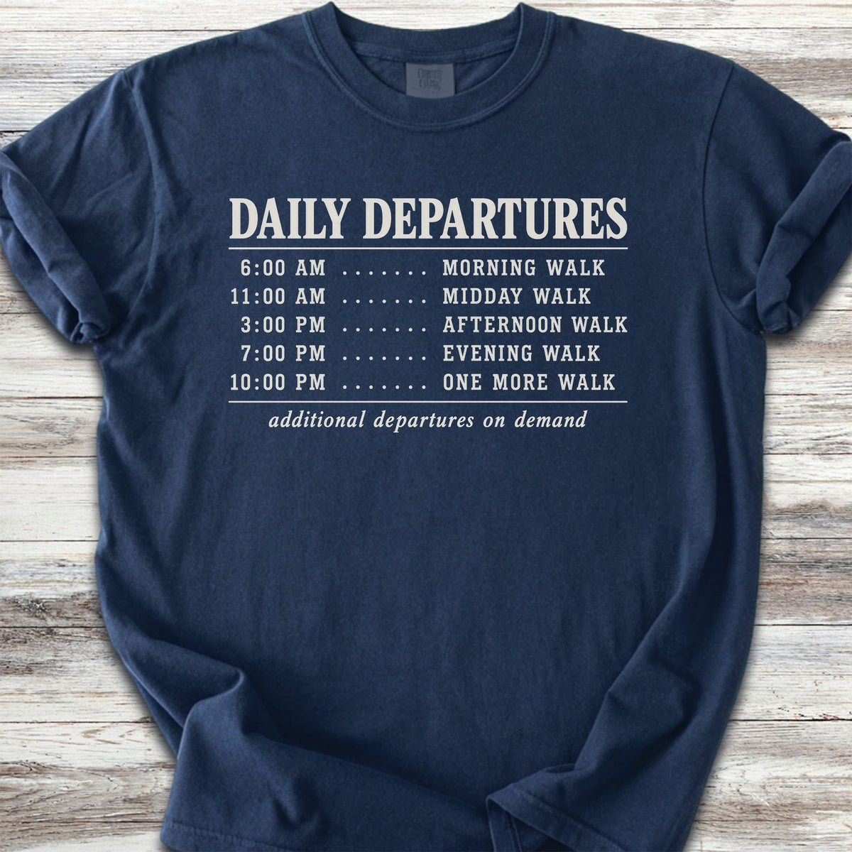 Daily Departures - True Navy