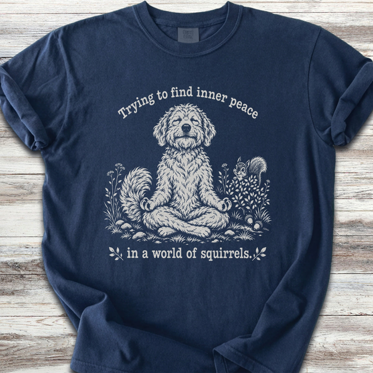 Goldendoodle Inner Peace - True Navy