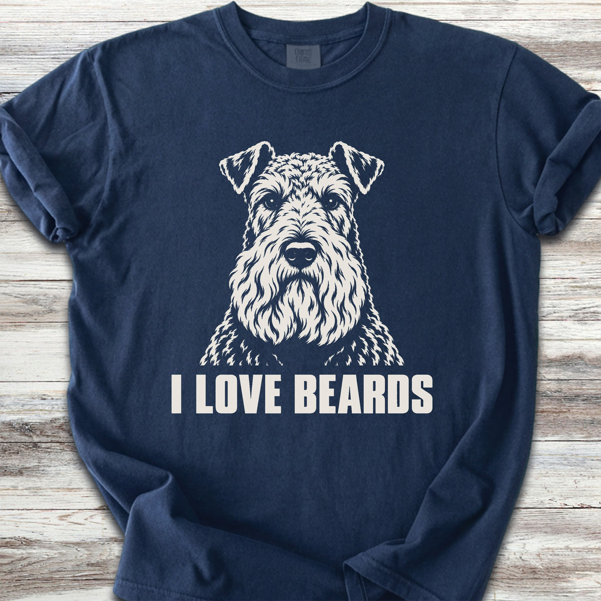 Kerry Blue I Love Beards - True Navy