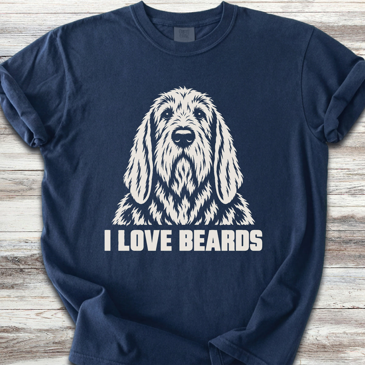 Otterhound I Love Beards - True Navy