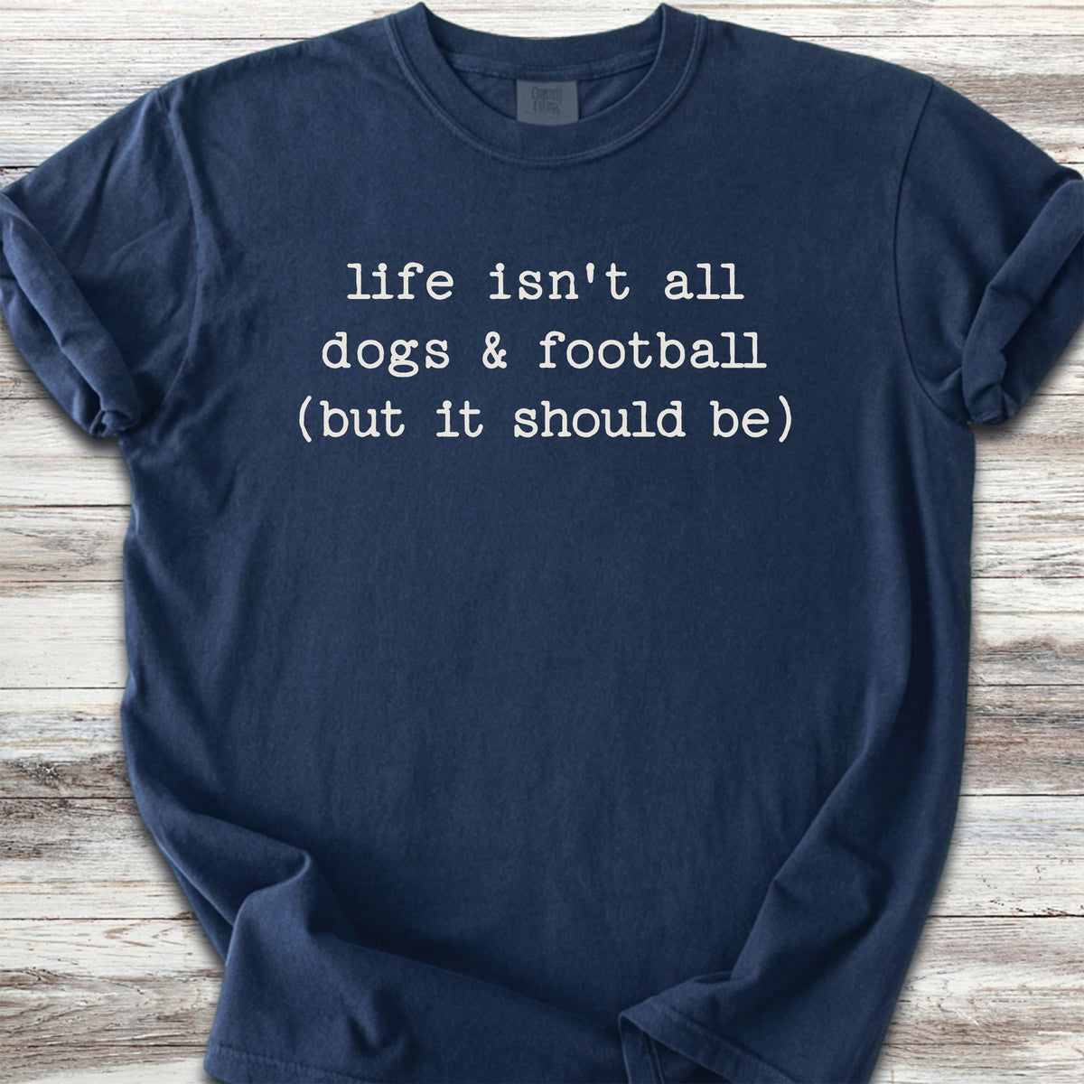 Dogs & Football - True Navy