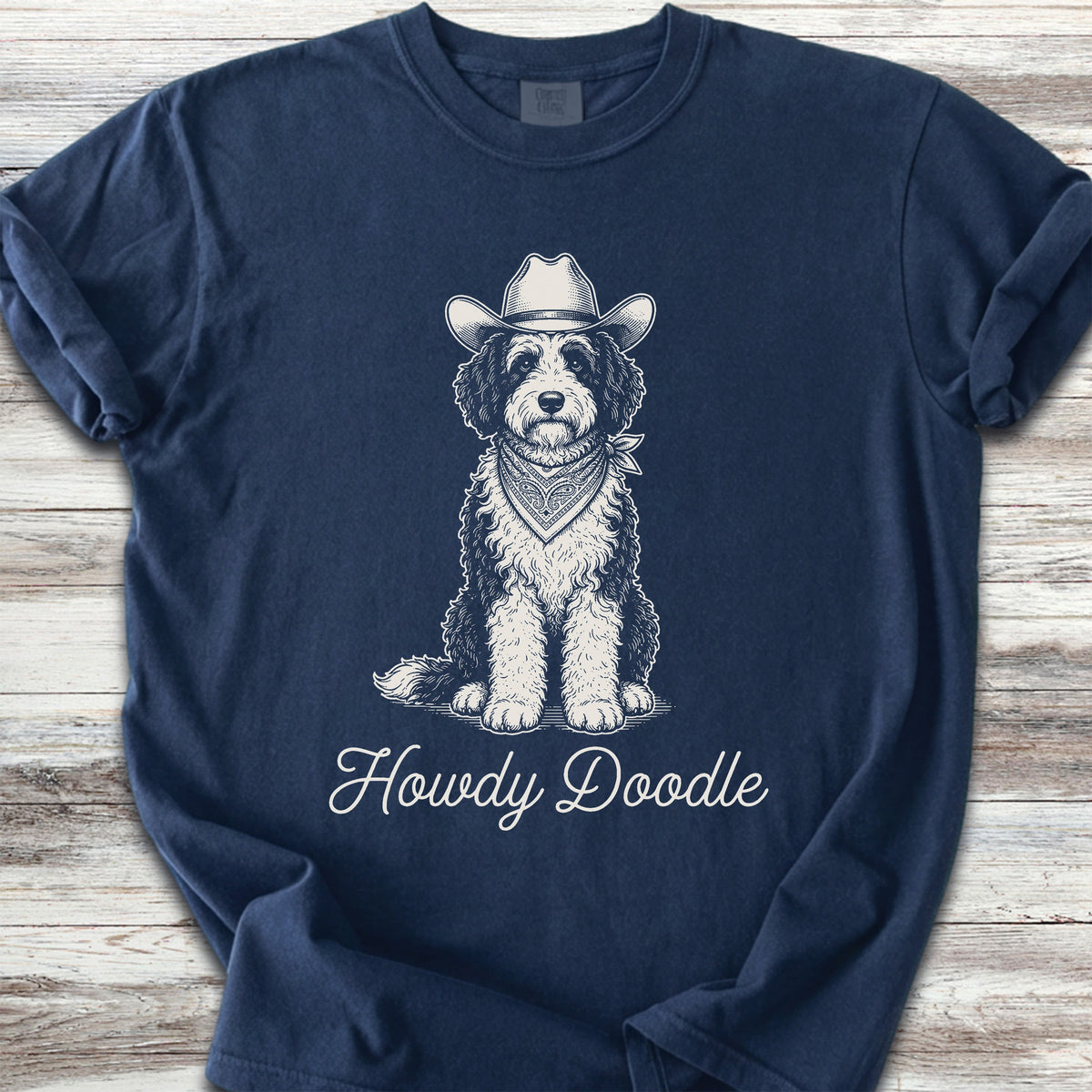 Sheepadoodle Howdy Doodle - True Navy