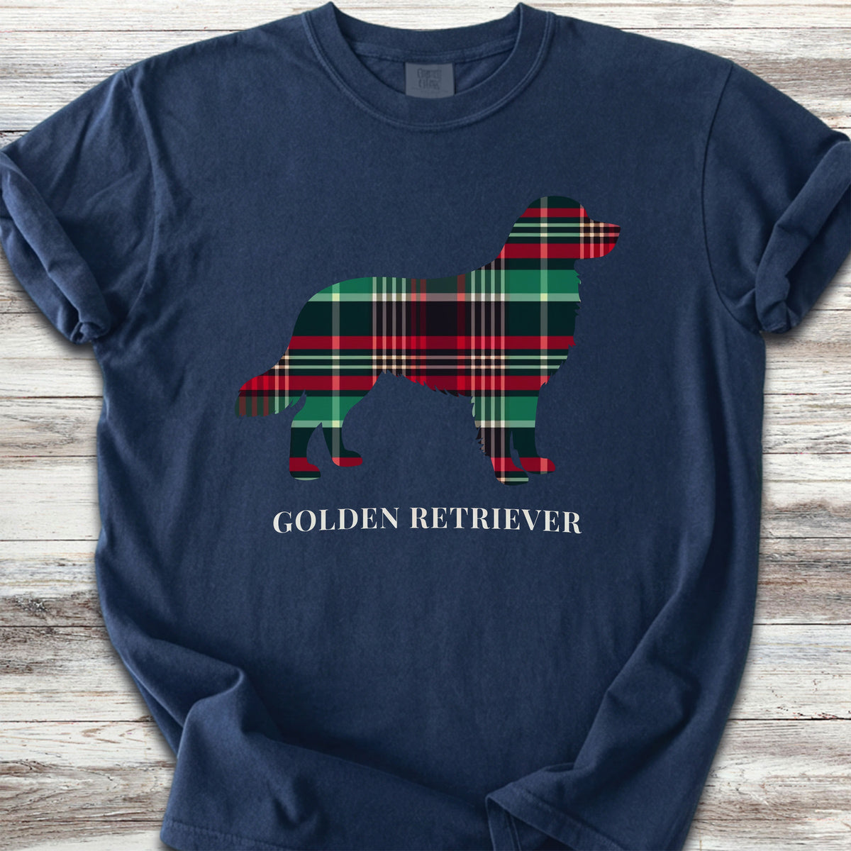 Golden Retriever Winter - True Navy