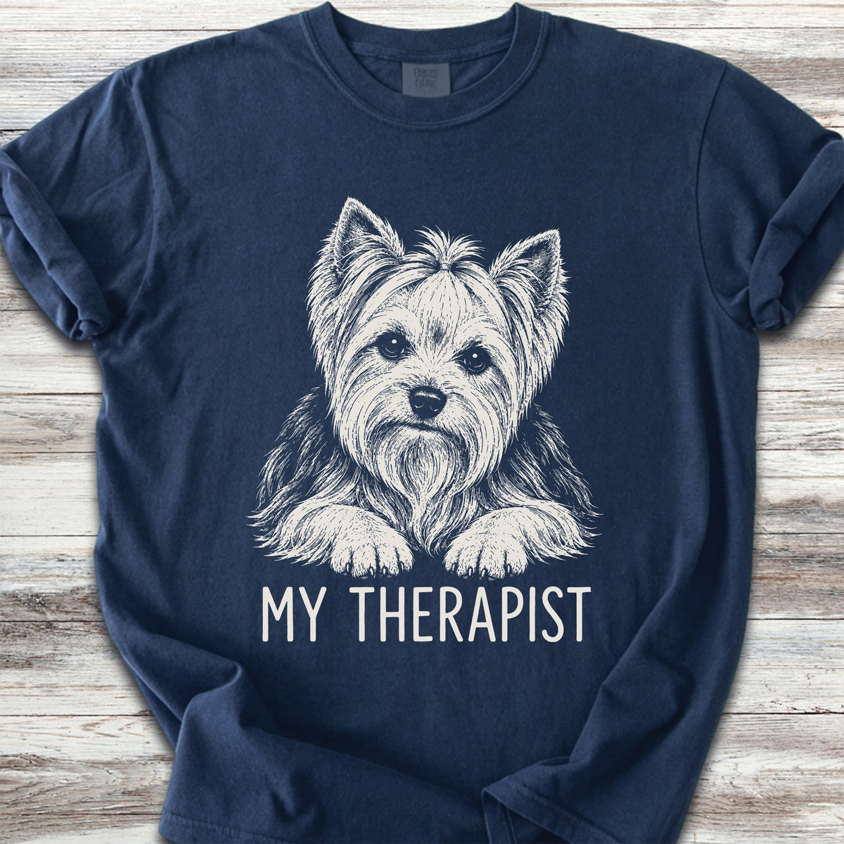 Yorkshire Terrier Therapist - True Navy