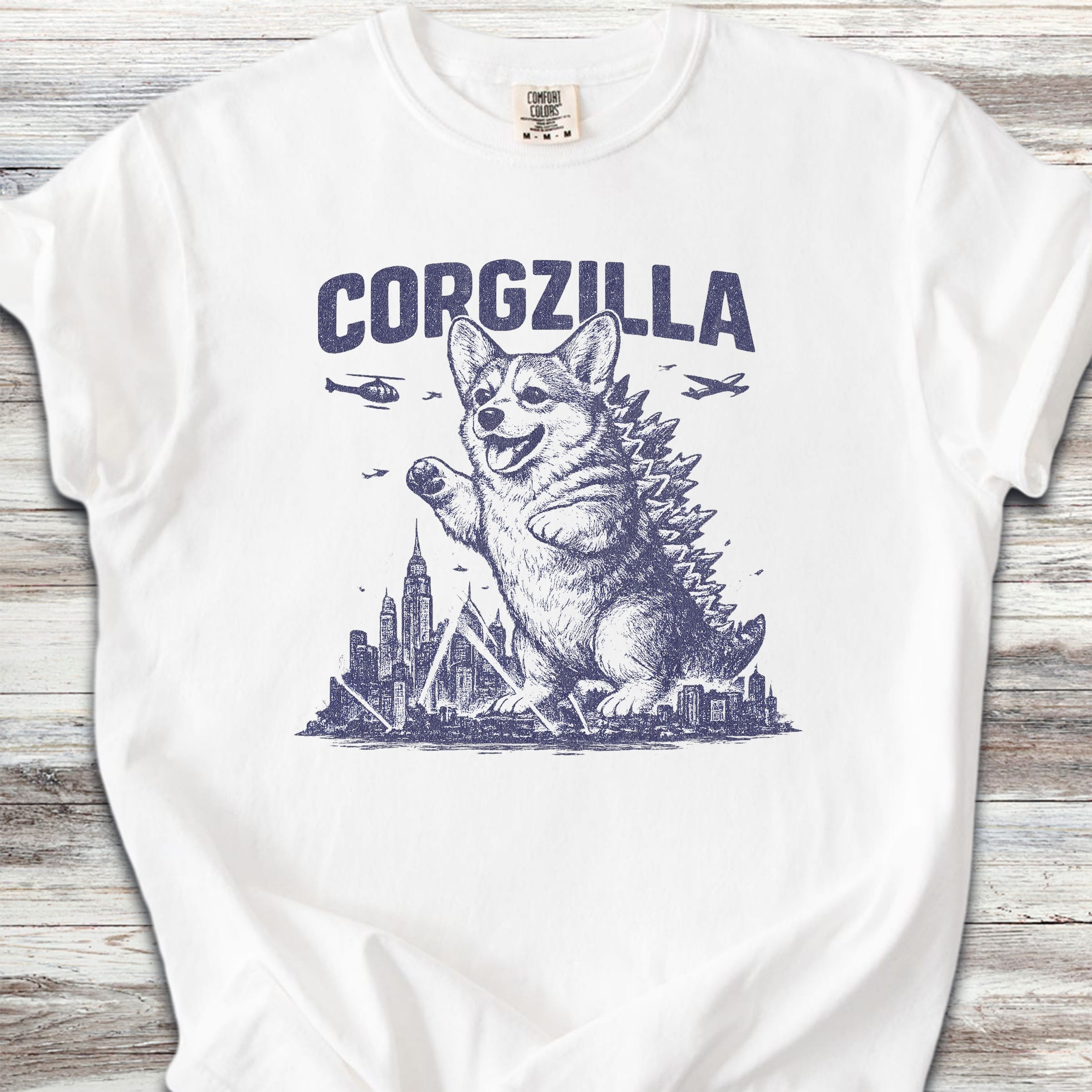 Corgi Corgzilla - White