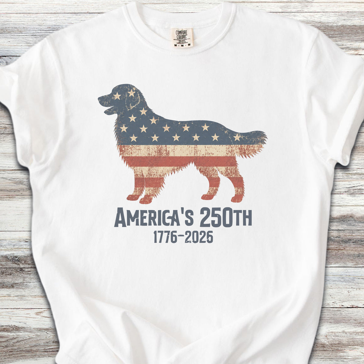 Golden Retriever 250 - White