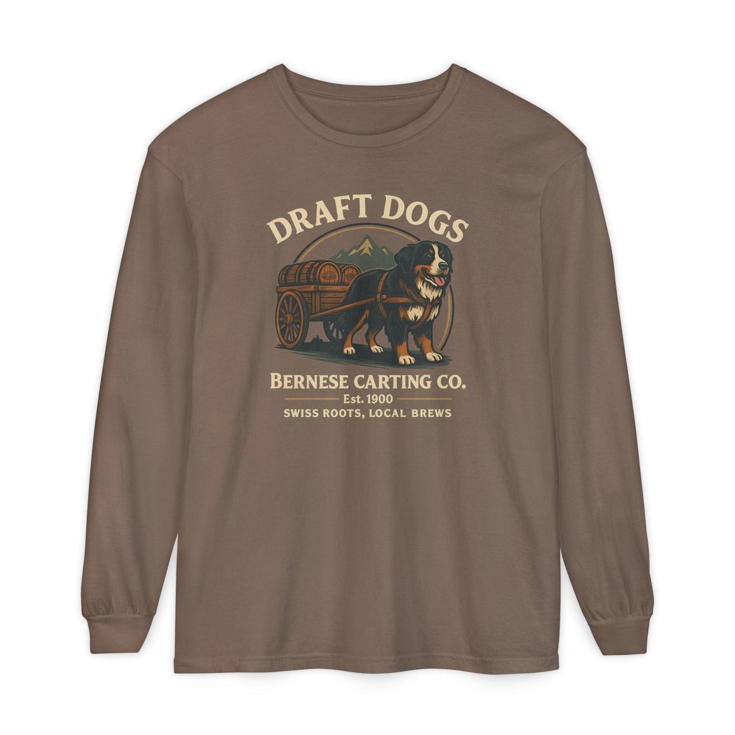 Bernese Mountain Dog Draft Dogs Long Sleeve Tee