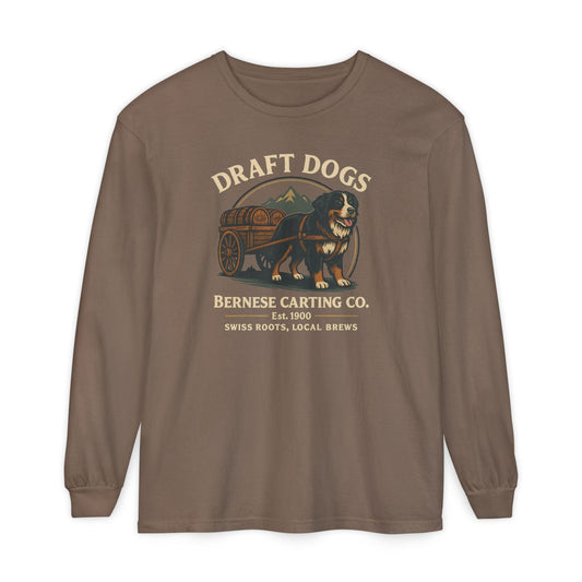 Bernese Mountain Dog Draft Dogs Long Sleeve Tee