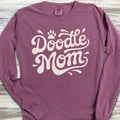 Doodle Groovy Mom Long Sleeve Tee