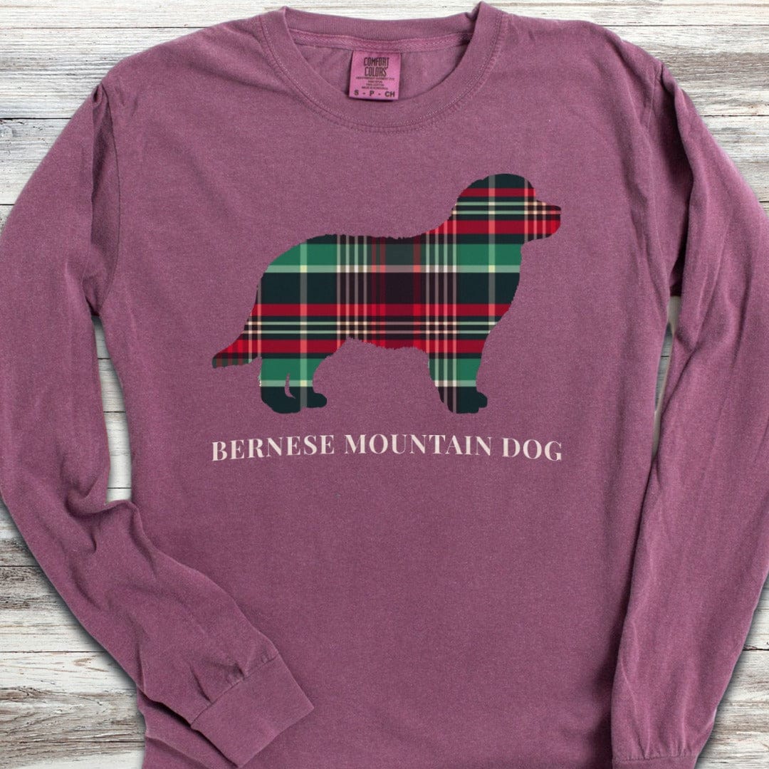 Bernese Mountain Dog Winter 2025 Long Sleeve Tee