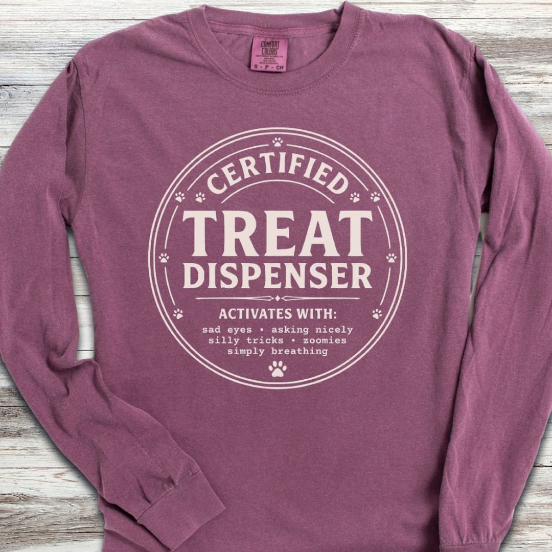 Certified Treat Dispenser Long Sleeve Tee