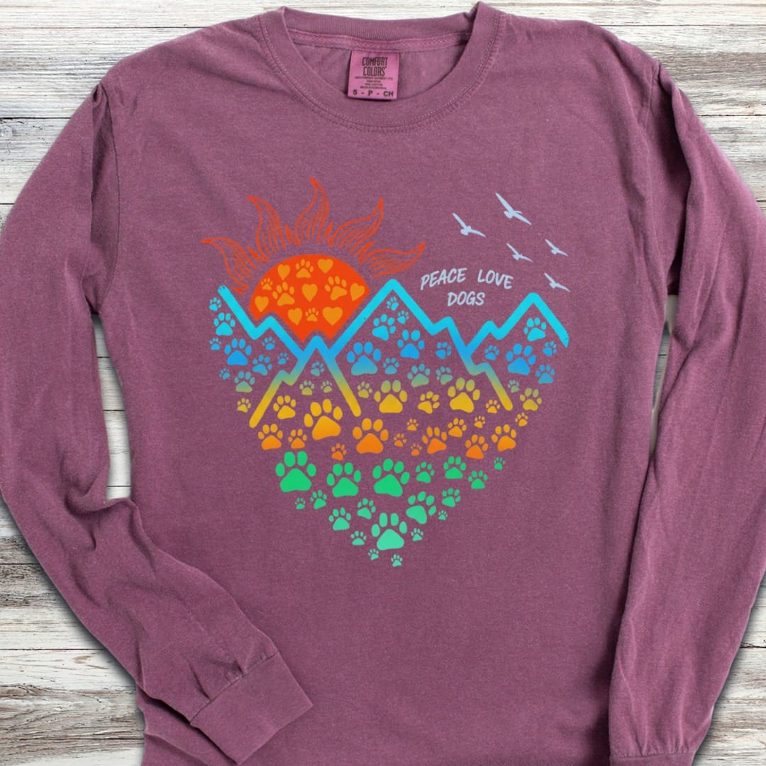 Adventure Heart Long Sleeve Tee