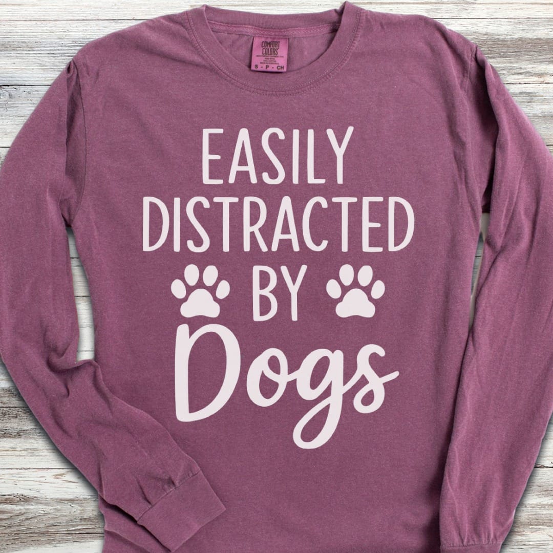 Distracted Long Sleeve Tee