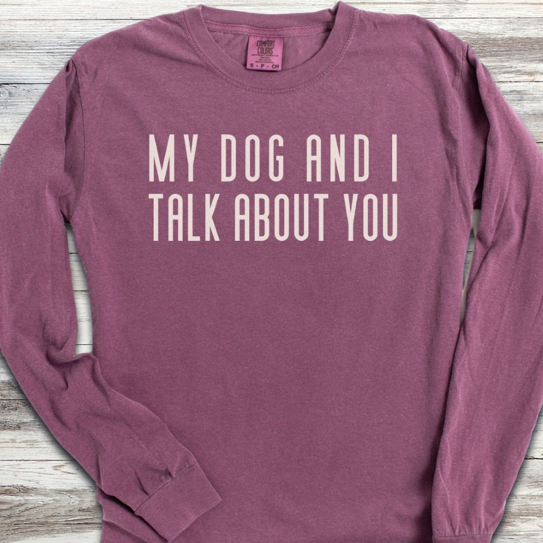 Talk About You Long Sleeve Tee