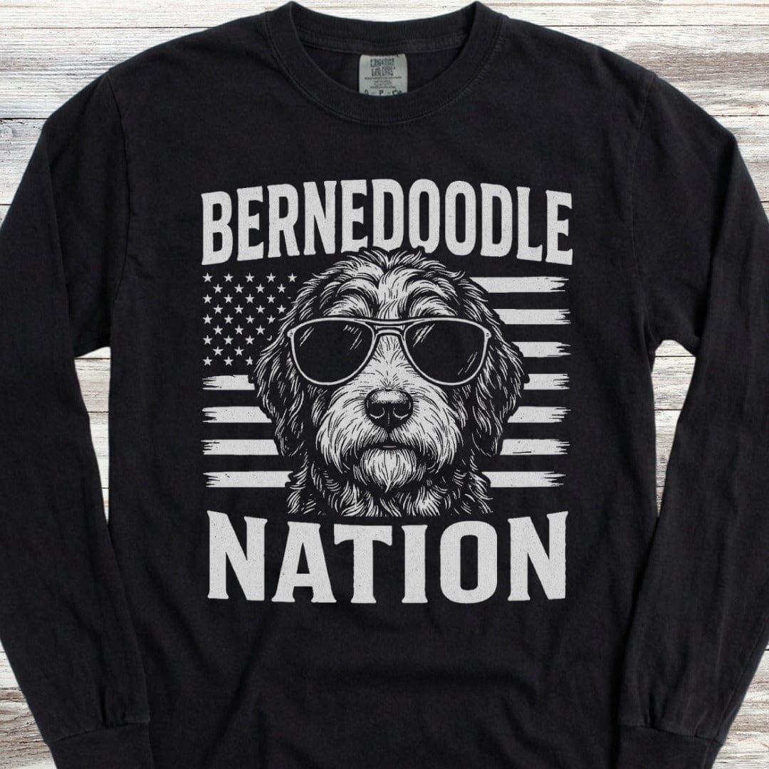 Bernedoodle Nation Long Sleeve Tee