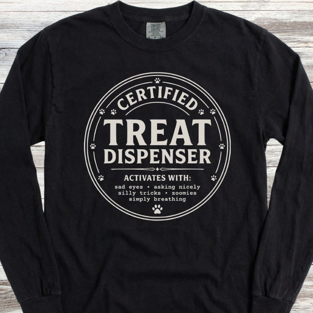 Certified Treat Dispenser Long Sleeve Tee