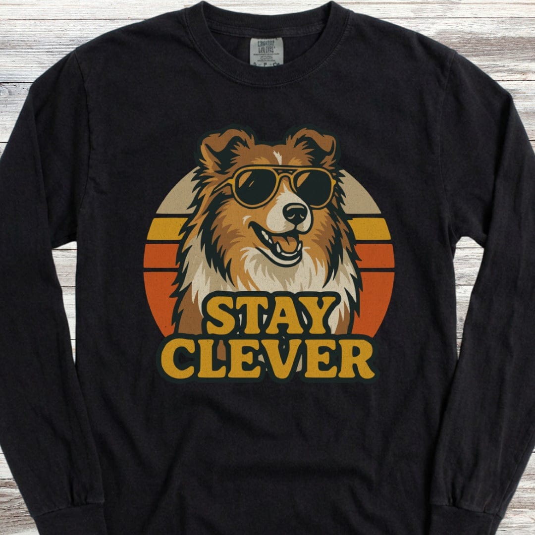Shetland Sheepdog Clever Long Sleeve Tee