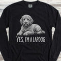 Doodle Lapdog Long Sleeve Tee
