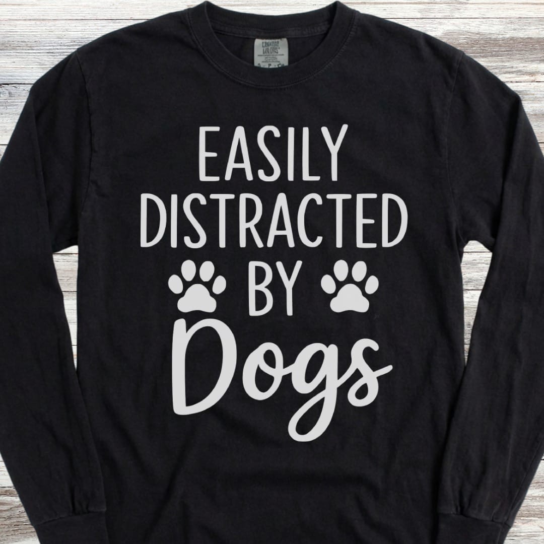 Distracted Long Sleeve Tee