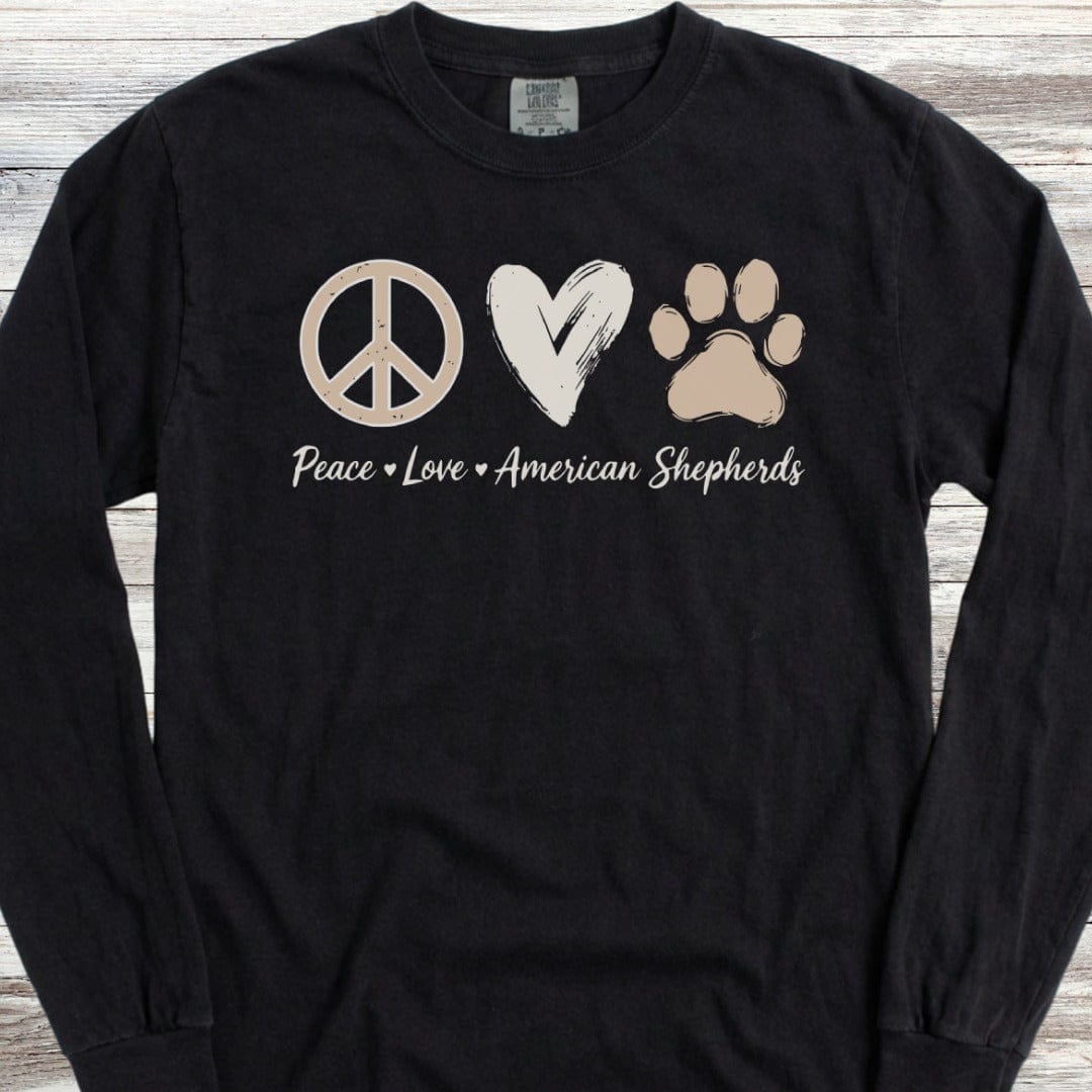 American Shepherd Peace Long Sleeve Tee