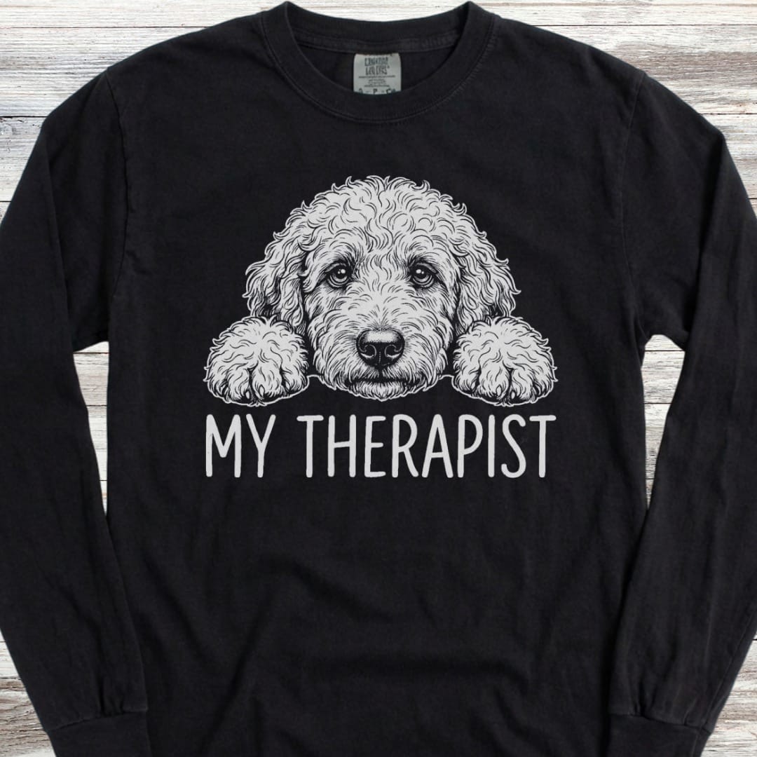 Doodle Therapist Long Sleeve Tee
