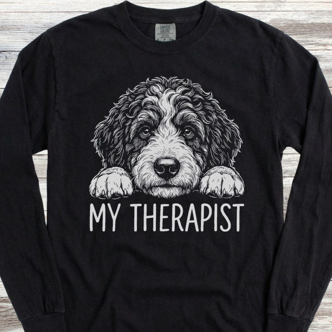 Bernedoodle Therapist Long Sleeve Tee