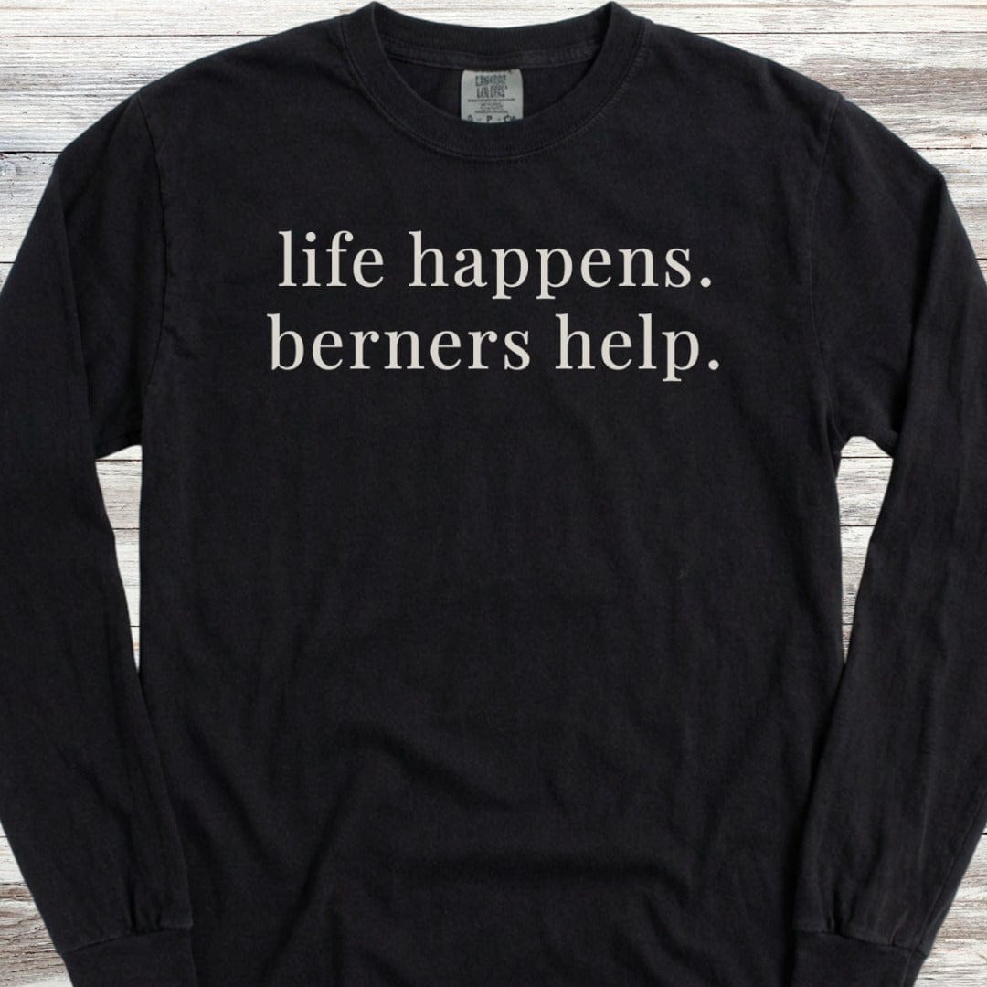 Bernese Mountain Dog Help Long Sleeve Tee
