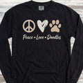 Doodle Peace Long Sleeve Tee