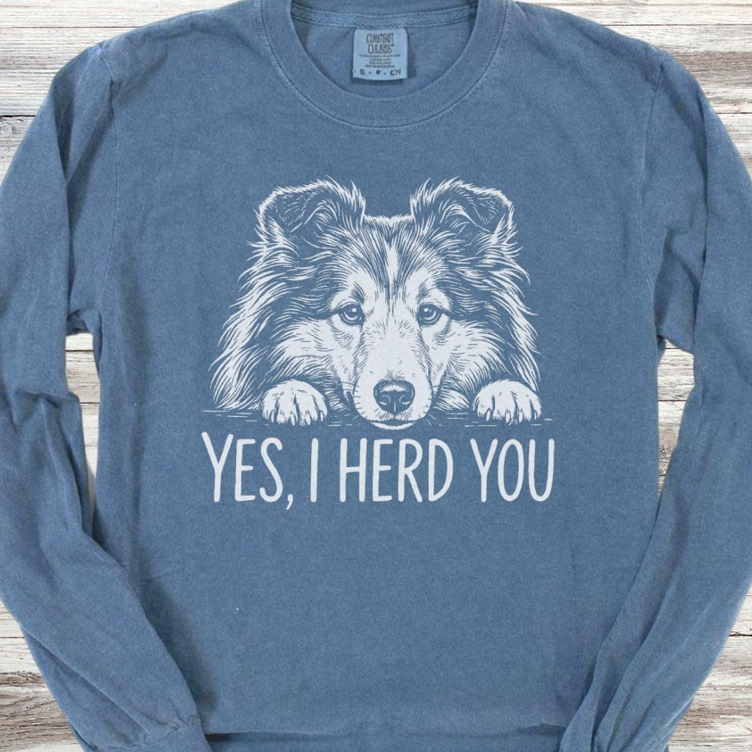Shetland Sheepdog Herd You Long Sleeve Tee