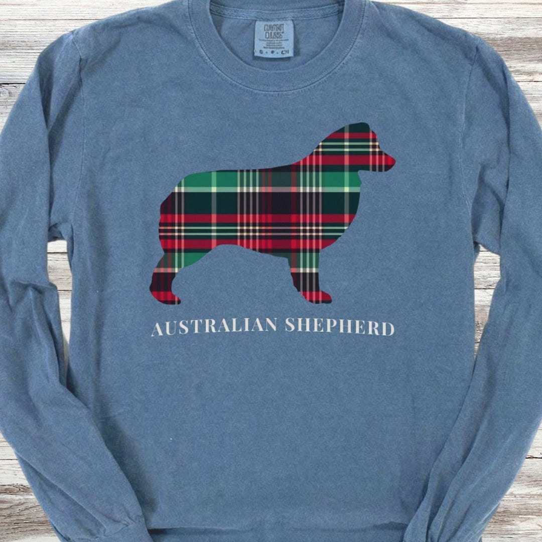 Australian Shepherd Winter 2025 Long Sleeve Tee